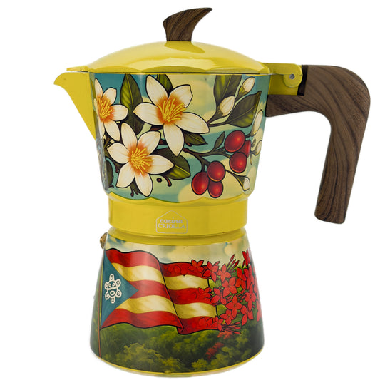 Greca Salgado 6 Tazas - Free Shipping to US & PR